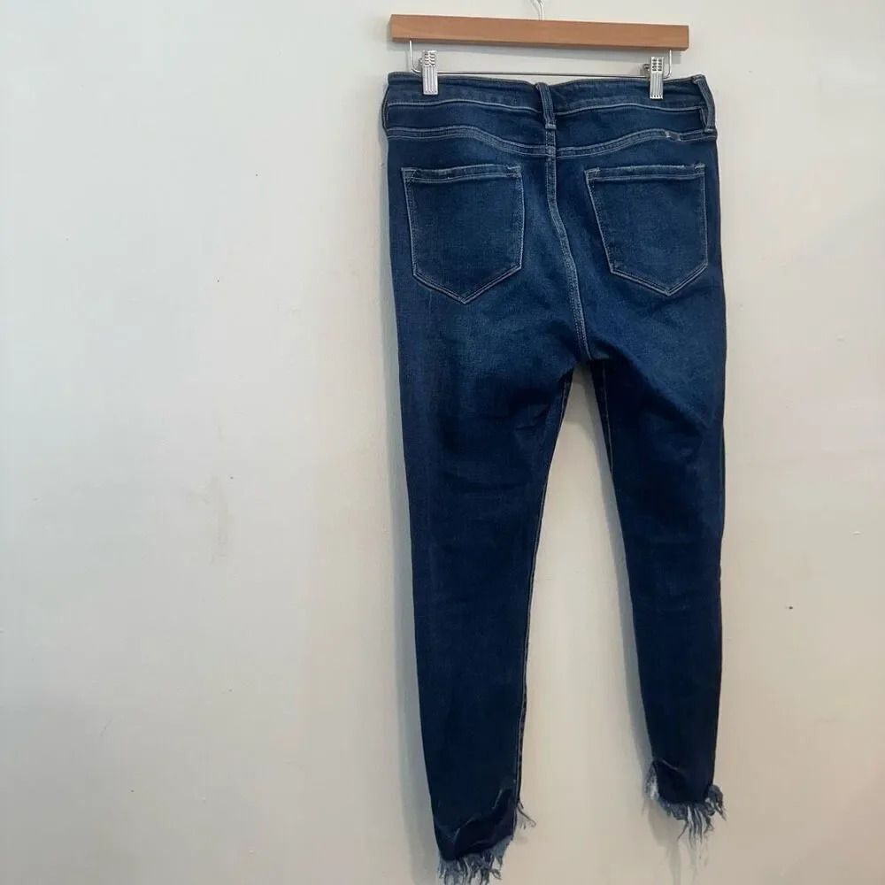 KanCan Dark Blue Ankle Jeans - Picture 3 of 5